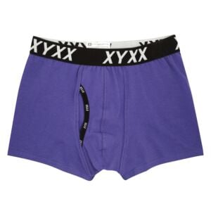 6 Colour Pack XYXX Underwear Mens Cotton Boxer Briefs Trunks S M L XL XXL - Purple