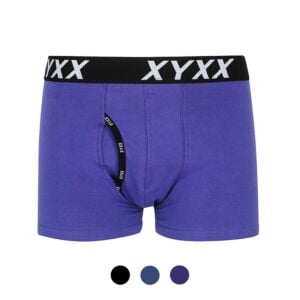 1x XYXX Underwear Mens Cotton Boxer Brief S M L XL XXL Trunks blue