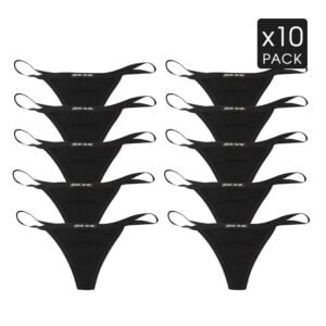 G String 10 Black Pack