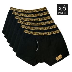 6 Pack Midnight Black Edition Boxer Briefs