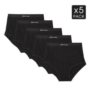 Full Brief 5 Black Pack