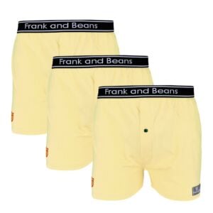 Men Satin Boxer Shorts Frank and Beans Underwear