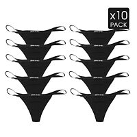 G String 10 Black Pack